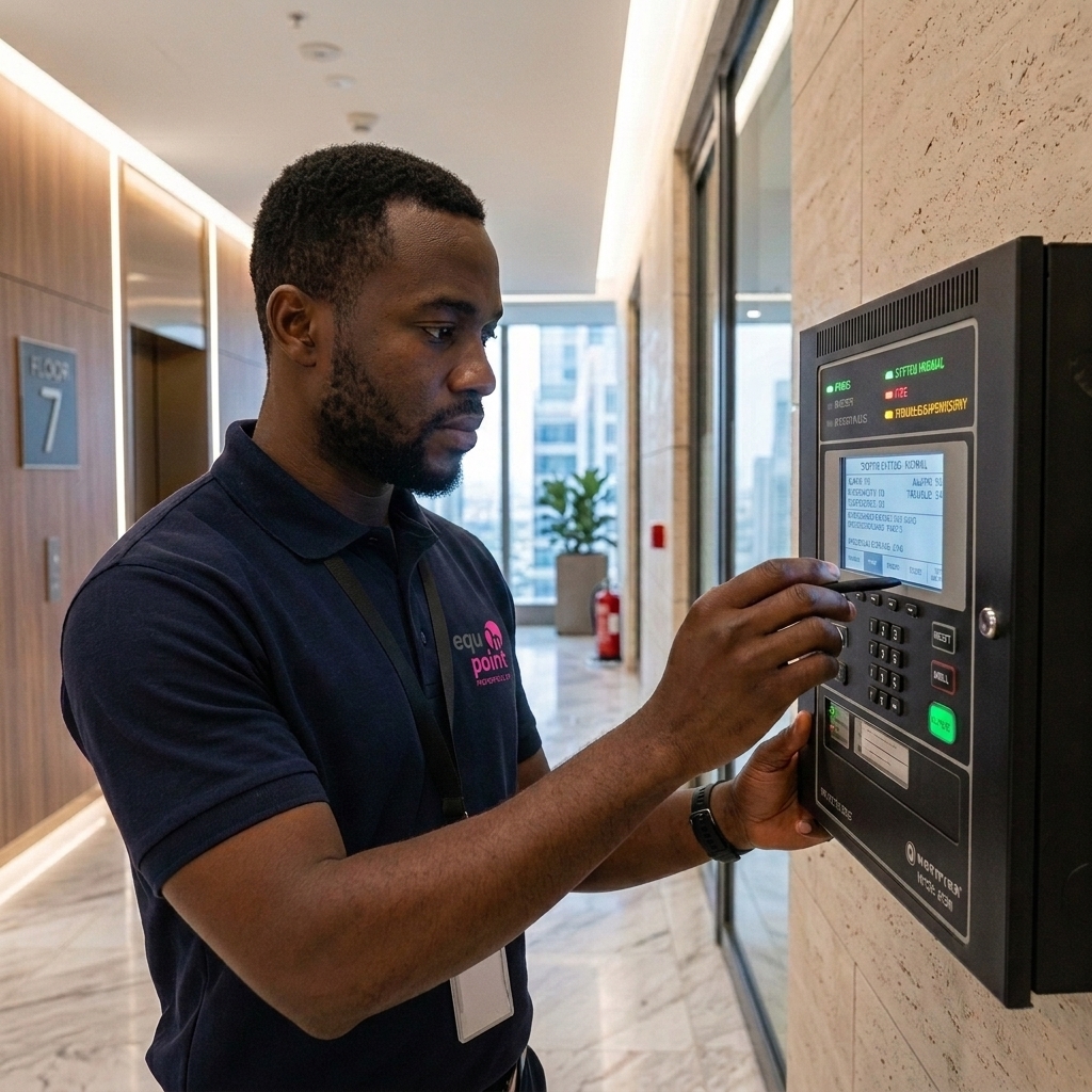 High-Precision Addressable Fire Alarm Protection Panel